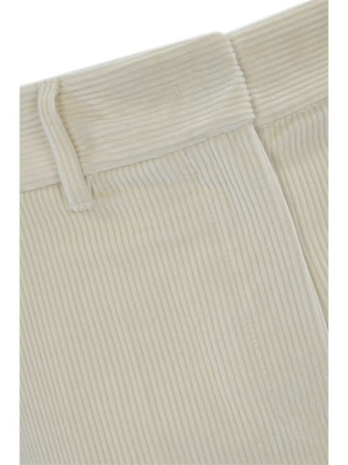 Pantalone Tania a costine in velluto Latte WEEKEND MAX MARA | 2425136012600004